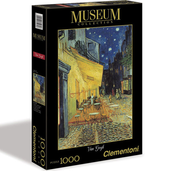 Clementoni Puzzla Caffe Terrace at Night, Van Gogh, 1000 pcs 31470 - ODDO igračke