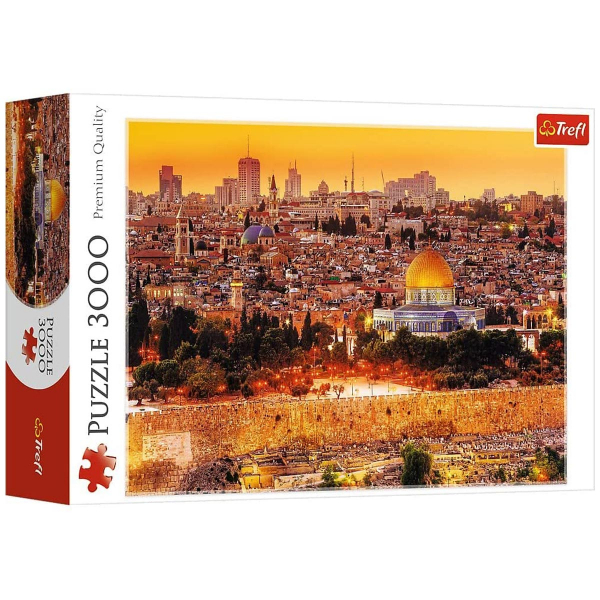 Trefl Puzzle 3000 pcs The Roofs of Jerusalem 33032 - ODDO igračke