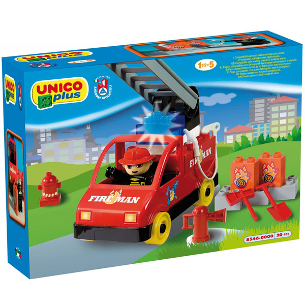 Kocke Mali vatrogasac 085467 - ODDO igračke
