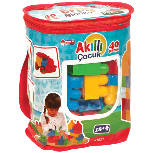 Kocke u vreći 40 pcs 010217 - ODDO igračke
