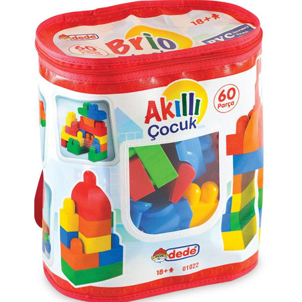 Kocke u vreći 60 pcs 010224 - ODDO igračke