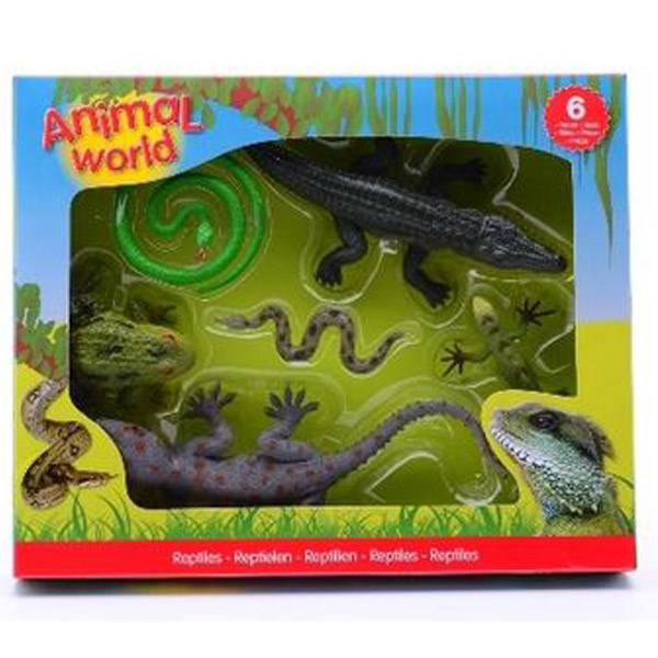 Animal World Zivotinje reptili u kutiji 26788 - ODDO igračke