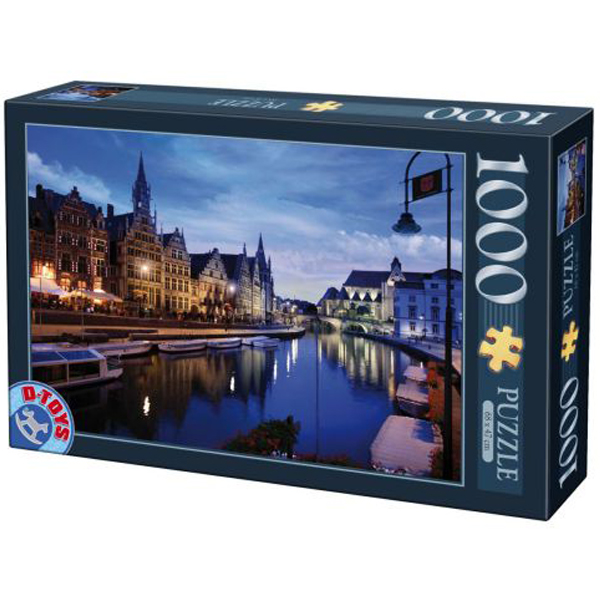 DToys puzzla Belgique 1000pcs 07/64301-03 - ODDO igračke