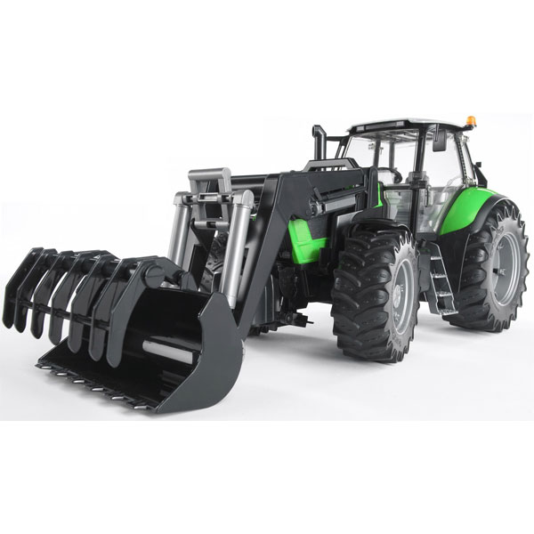 Traktor Deutz Agrotron x720 sa utovarivačem Bruder 030810 - ODDO igračke
