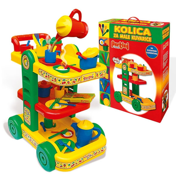 Kolica za male kuvarice Pertini Toys P-0129 - ODDO igračke