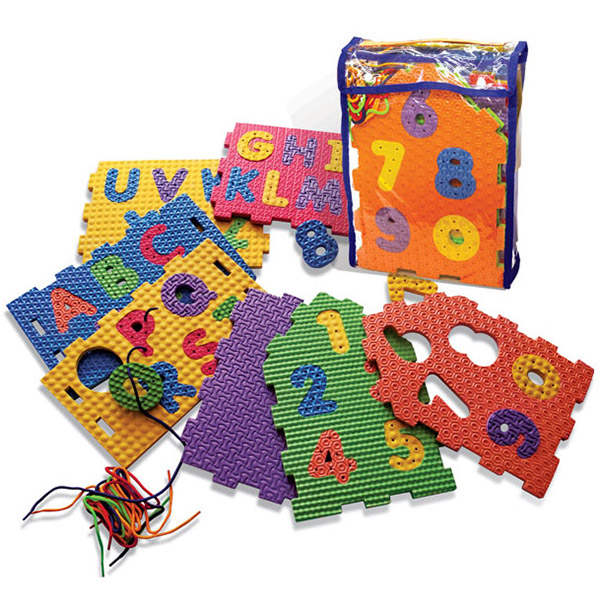 Podna puzzla Alphabet pertle 9106 - ODDO igračke